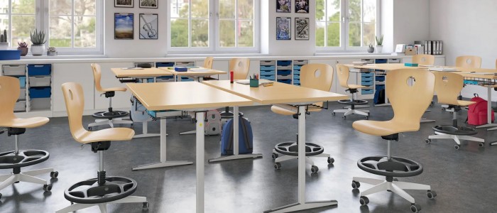Ergonomiskas skolas mēbeles