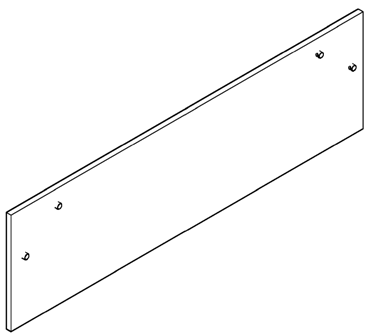Office tables modesty panels_